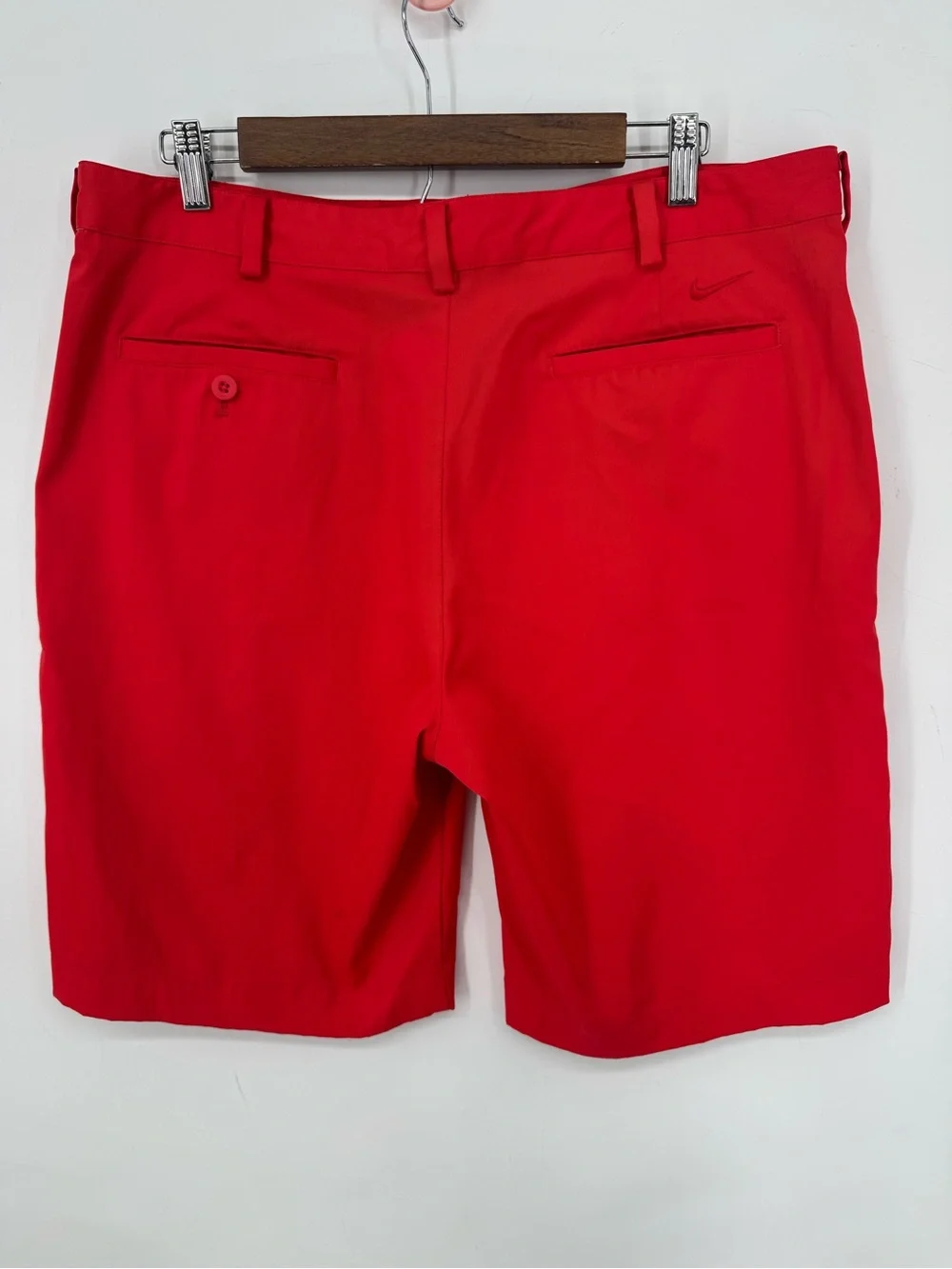 Nike Golf Men's Red Performance Wear Dri-Fit Activewear Sports Shorts Size 36